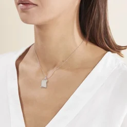 Histoire d'Or Pendentif Zodiaque Parchemin Argent Blanc Best