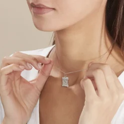 Histoire d'Or Pendentif Zodiaque Parchemin Argent Blanc Best