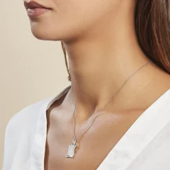 Histoire d'Or Pendentif Zodiaque Parchemin Argent Blanc Online