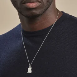 Histoire d'Or Pendentif Zodiaque Parchemin Argent Blanc Outlet