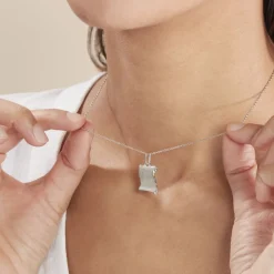 Histoire d'Or Pendentif Zodiaque Parchemin Argent Blanc Discount