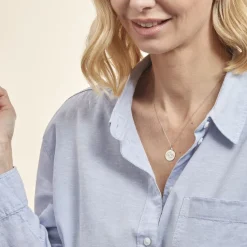 Histoire d'Or Pendentif Zodiaque Rond Argent Blanc Clearance