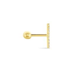 Histoire d'Or Piercing Barak Or Jaune Oxyde De Zirconium Hot