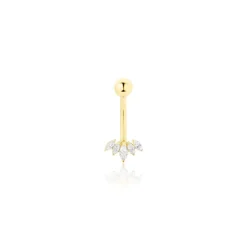 Histoire d'Or Piercing Darby Or Jaune Oxyde De Zirconium Discount
