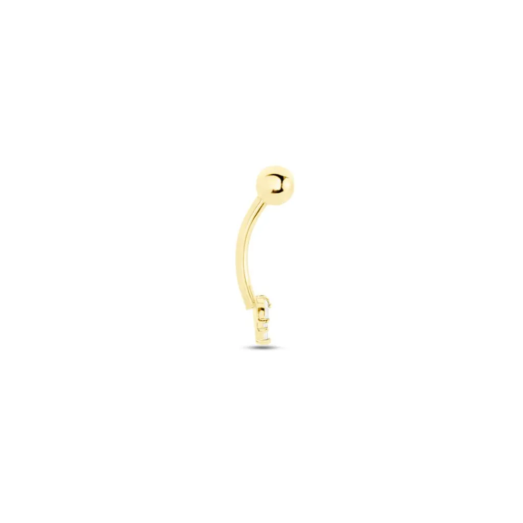 Histoire d'Or Piercing Darby Or Jaune Oxyde De Zirconium Discount