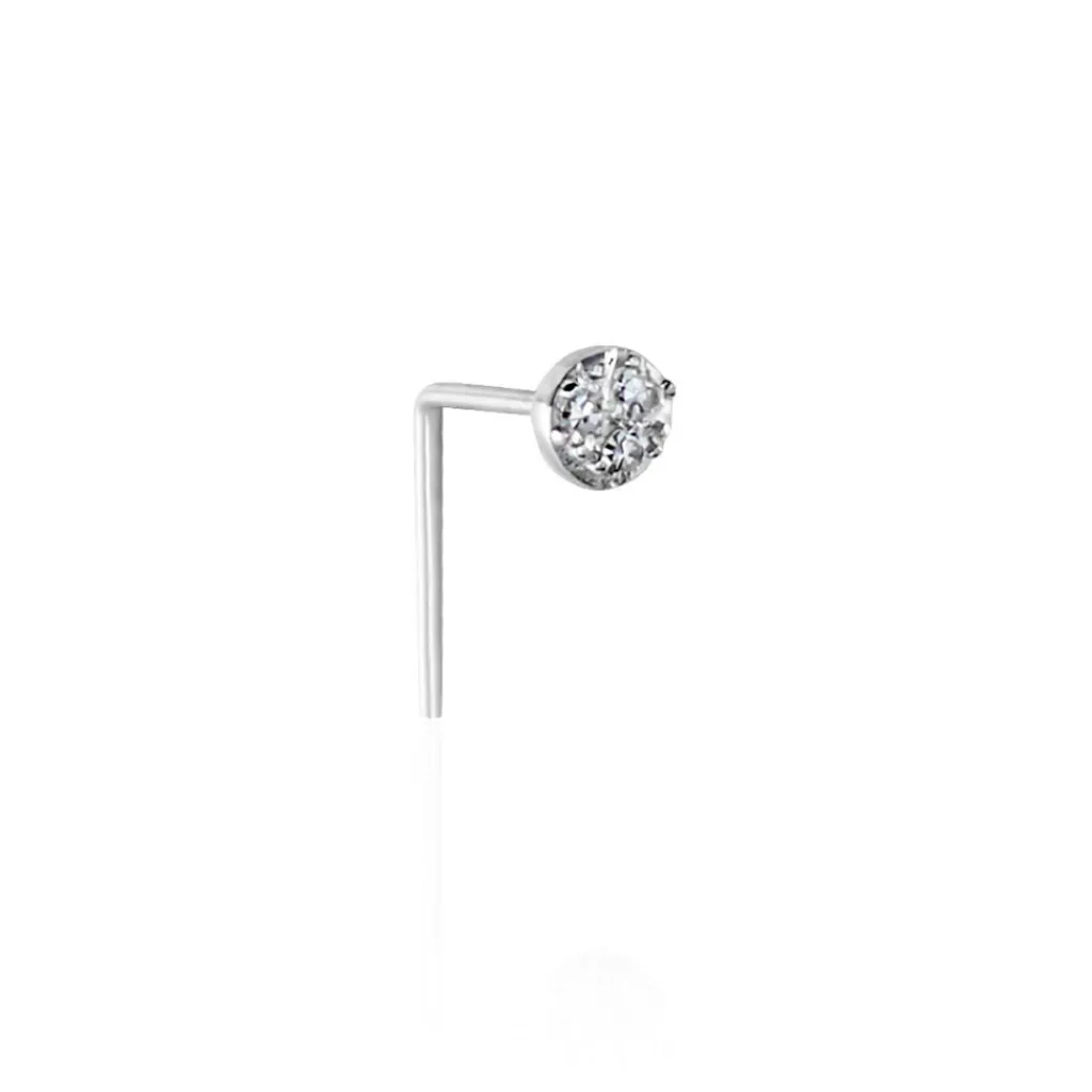 Histoire d'Or Piercing De Nez Demetrie Or Blanc Diamant Sale