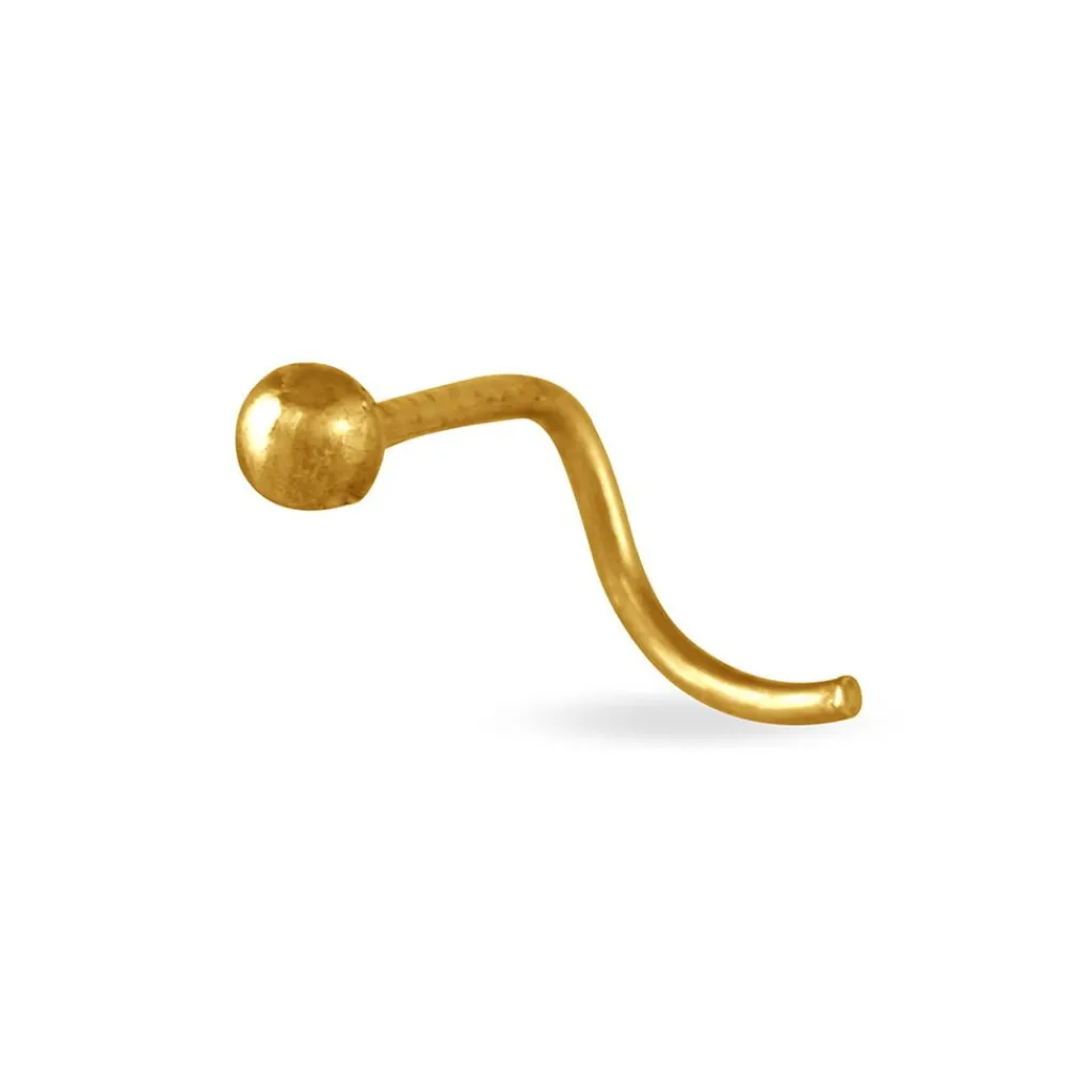 Histoire d'Or Piercing De Nez Deodate Boule Or Jaune Best