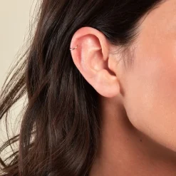 Histoire d'Or Piercing D'oreille Argent Che New