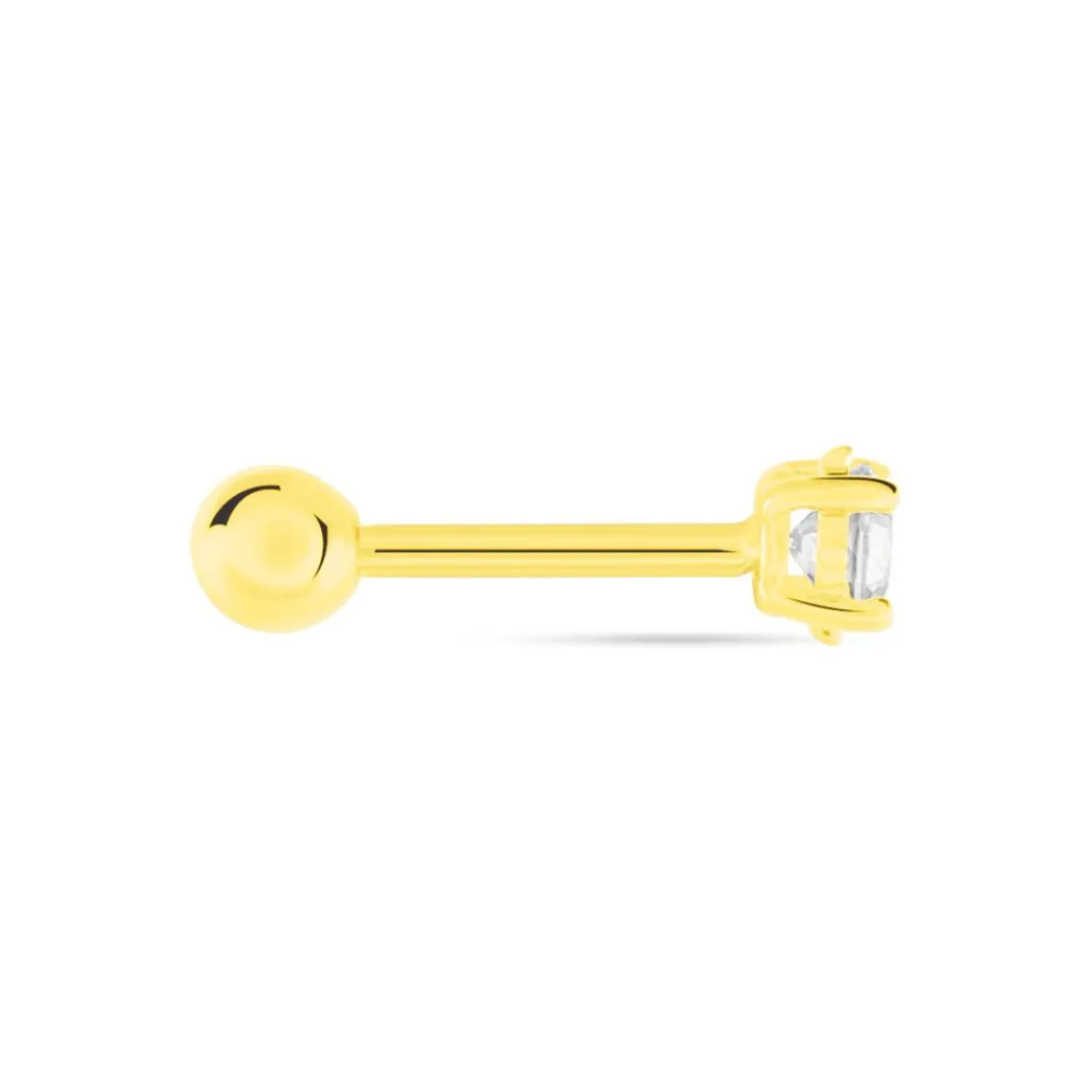 Histoire d'Or Piercing D'oreilles Joanina De Zirconium or jaune oxyde Best