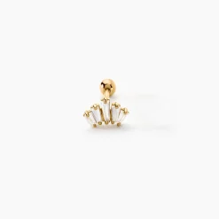 Histoire d'Or Piercing Evangelos Or Jaune Oxyde De Zirconium Discount