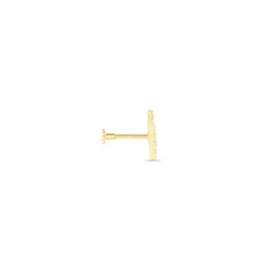 Histoire d'Or Piercing Frida Or Jaune Oxyde De Zirconium