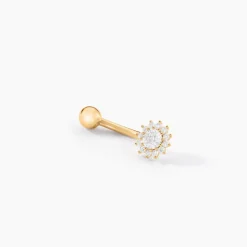 Histoire d'Or Piercing Llyr Or Jaune Oxyde De Zirconium Clearance