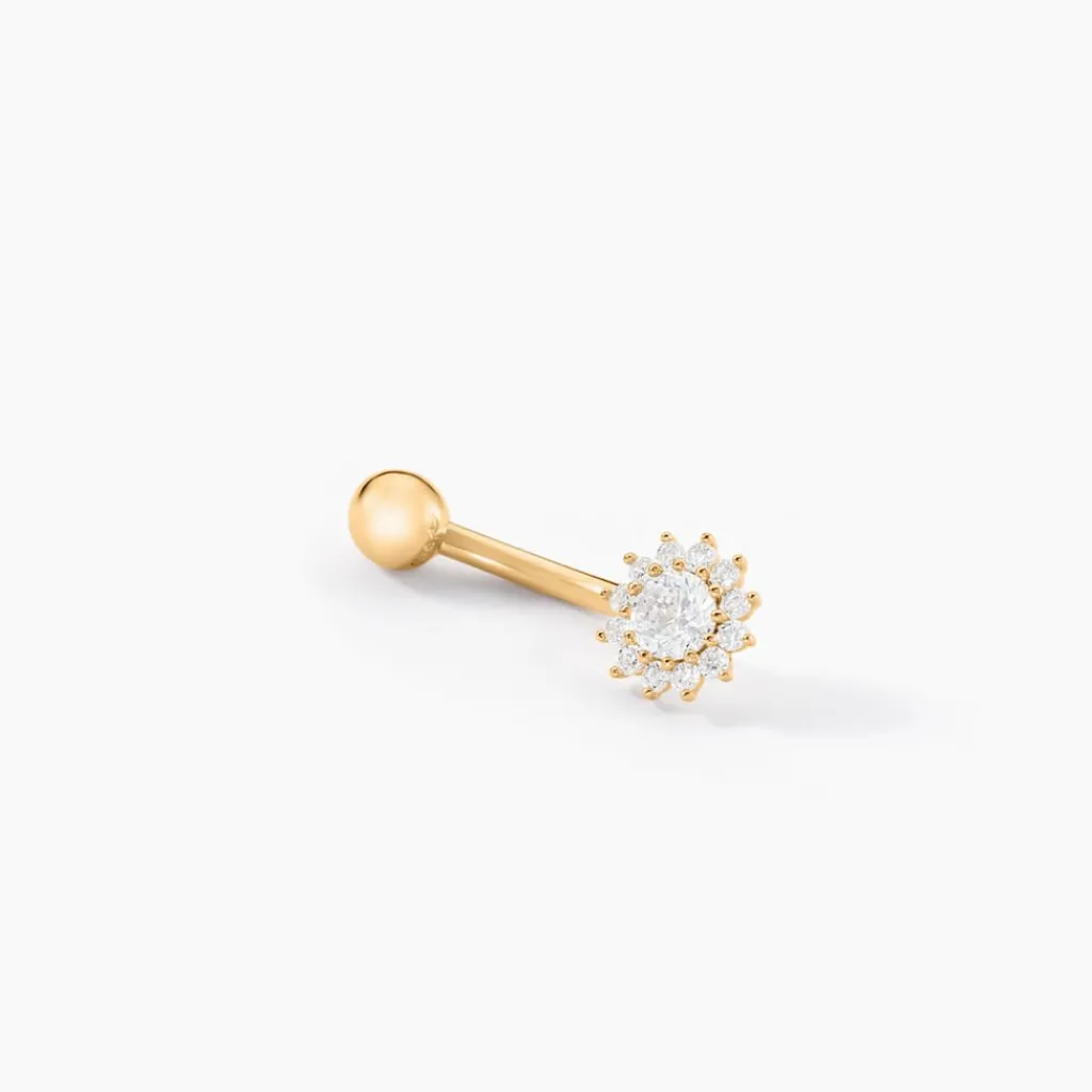 Histoire d'Or Piercing Llyr Or Jaune Oxyde De Zirconium Clearance