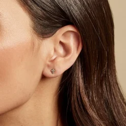 Histoire d'Or Piercing Maanta De Zirconium acier jaune oxyde Outlet