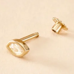 Histoire d'Or Piercing Mix And Match Or Jaune Oxyde De Zirconium Outlet