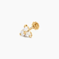 Histoire d'Or Piercing Nakato Or Jaune Oxyde De Zirconium Hot