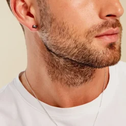 Histoire d'Or Piercing Oruro Acier Noir Oxyde De Zirconium Hot