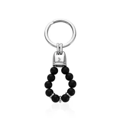 JOURDAN Porte Clefs Acier Gris Onyx acier gris onyx noir New