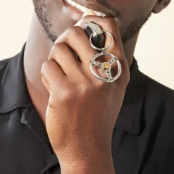 JOURDAN Porte Clefs Mariemeae Acier Bicolore Online