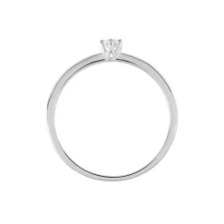 Histoire d'Or Solitaire  Natalia Platine Blanc Diamant Best